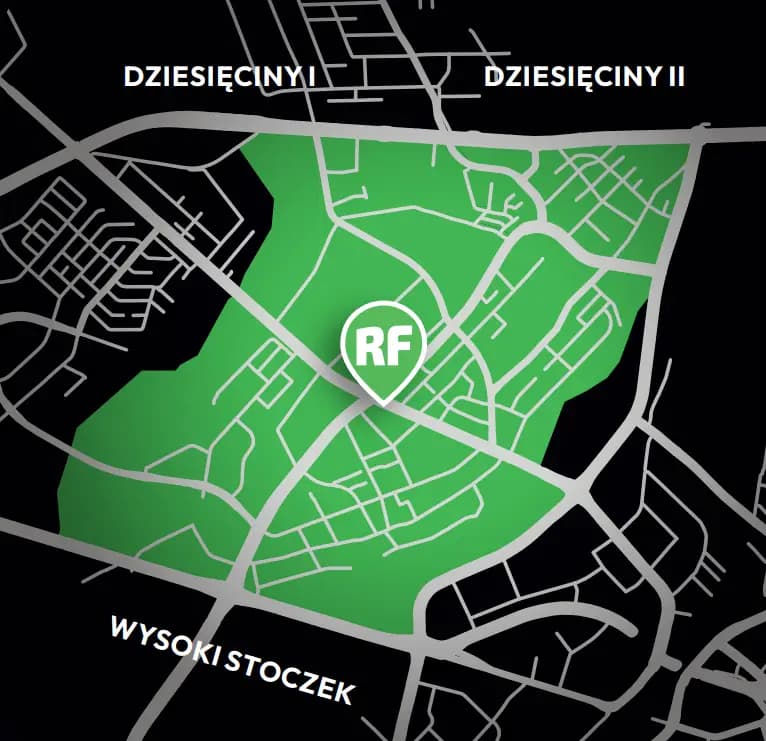 Obszar dostawy Robin Food
